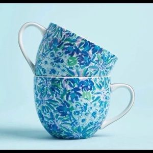 Lilly Pulitzer Mugs Set
